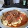 El cooksnap de Ivanna Antonella Rojas cuando hizo Ñoquis de sémola y queso parmesano con salsa bologñesa .