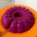 Cooksnap dari Farisa Ristika untuk resep Puding buah naga (snack mpasi tinggi kalori)