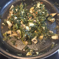 El cooksnap de Diotima Hiperion cuando hizo Espinacas con champiñones.