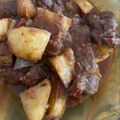 El cooksnap de astrid badia cuando hizo Costillas con patatas.
