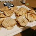 El cooksnap de Magali Palatnik cuando hizo Waffles salados.