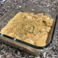 El cooksnap de Andres Billordo cuando hizo Pechuga de pollo con salsa al curry.