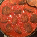 El cooksnap de Willy De Brabanter cuando hizo Albóndigas con tomate.