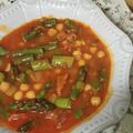 El cooksnap de Andrealeza cuando hizo Mojete de Espárragos.