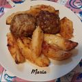 Cooksnap από Μαρία Κλιάφα στη συνταγή Ζουμερά μπιφτέκια με πατάτες στο φούρνο
