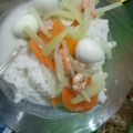 Cooksnap dari Diah Zai untuk resep Sayur Labu Siam, Udang dan Telur Puyuh (mpasi 18+ bulan)