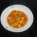 El cooksnap de angelcocina2 cuando hizo Medallones de merluza en salsa con gambas 🐟🍤.