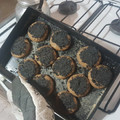 El cooksnap de Raquel Funes cuando hizo Tortitas negras o Caras sucias.