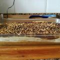 El cooksnap de Bethy Yepes cuando hizo Cheesecake de turrón - tarta de Navidad.