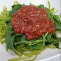 Cooksnap dari Rizky Windianti untuk resep Rujak Kangkung Khas Kuningan