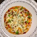 Alka Bhandari's cooksnap of when they made Bhakhri Pizza.