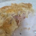 El cooksnap de @cocina_en_casa.cs cuando hizo Mhancha de jamón y queso.