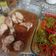 El cooksnap de Angiee Villalobos cuando hizo Pollo al horno con pimientos y cebolla y base de patatas.