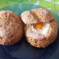 Andrea Molnar Cooksnap-ja, amikor elkészítette a(z) Reggeli tojásos-baconos zsemle receptet.