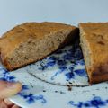 El cooksnap de Lolo Bachur cuando hizo Pan de banana y chips de chocolate (sin TACC y sin lactosa).