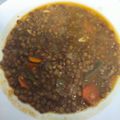 El cooksnap de kixsab cuando hizo Lentejas veganas y especiadas.