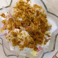 Bint-e-Hawa's cooksnap of when they made Dahi Bary...❤️❤️❤️.