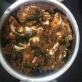 Subhashree Ramkumar 's cooksnap of when they made காரசாரமான நண்டு  மசாலா (Nandu masala recipe in tamil).