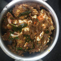 Subhashree Ramkumar 's cooksnap of when they made காரசாரமான நண்டு  மசாலா (Nandu masala recipe in tamil).