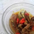 Cooksnap dari Rizka Hasanah untuk resep Tongseng sapi slowcooker