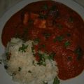 El cooksnap de Lorena Emperador Fernández cuando hizo Pollo tikka masala.