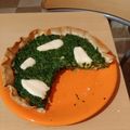 El cooksnap de lucia cuando hizo Pascualina Cocinada con Espinacas Crudas.
