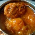 Pari Asrani's cooksnap of when they made Besan ke gatte ki sabji.