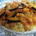 El cooksnap de Paco cuando hizo Garbanzos con cuscús, calabacín y Ras el hanout.