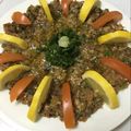 صورة من mj، شاركها بعد تجربة وصفة بابا غنوج على السريع🍆🌿🍅🍋