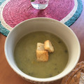 El cooksnap de Adalif López cuando hizo Crema de champiñones con verduras.