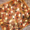 El cooksnap de Alvaro cuando hizo Pizza de verduras.
