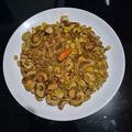 Cooksnap dari Shireishou untuk resep Omlet Mi Sayur Pedas