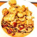 Cooksnap dari Ferris Kitchen 🍛 untuk resep Batagor Kulit Pangsit Saus Kacang
