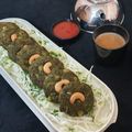 Dolly Kachhwani's cooksnap of when they made Hara Bhara kabab.
