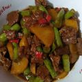 Cooksnap dari Purwanti untuk resep Tumis daging sapi campur kentang dan buncis
