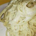 il Serena Delfi quando ha preparato Cacio e pepe