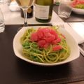 El cooksnap de Paulina Vera Maldonado cuando hizo Pasta con arvejas y atún.