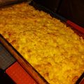 El cooksnap de Mica Acuña cuando hizo Mac and cheese (Macarrones con queso).