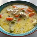 Megyesiné Mónika Cooksnap-ja, amikor elkészítette a(z) Tárkonyos csirkeragu leves receptet.