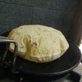 jyotibahirat's cooksnap of when they made Puran poli.