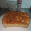 El cooksnap de Esther Belmont cuando hizo Pan Keto con queso Crema.
