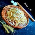 کوک اسنپ Mozhgan Azhir بعد از امتحان کردن فتوچینه (Fettuccine) - پاستای تازه.
