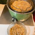 汝妹的廚娘挑戰人生 的 電鍋版~菇菇雞蕃茄燉飯 cooksnap