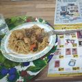 El cooksnap de Carlos cuando hizo Wok ternera o pollo.