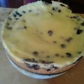 El cooksnap de pamela leiva cuando hizo Kuchen de arándanos y crema casera.
