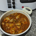 El cooksnap de Funny cuando hizo Pollo al chilindrón en Monsieur Cuisine.
