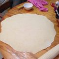 El cooksnap de Sergio Torres Vazquez de Fernández cuando hizo Masa para Pizza con mantequilla y huevo.