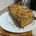 El cooksnap de Cristina cuando hizo Bizcocho de mandarina con cobertura de avellanas, almendras y cacahuetes 🍊🍰.