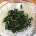 El cooksnap de Pao Mor cuando hizo Perejil deshidratado casero (Microondas).