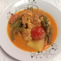 Cooksnap dari Santy Ummu Khansa untuk resep Gulai Kacang Panjang Plus Udang-Kentang